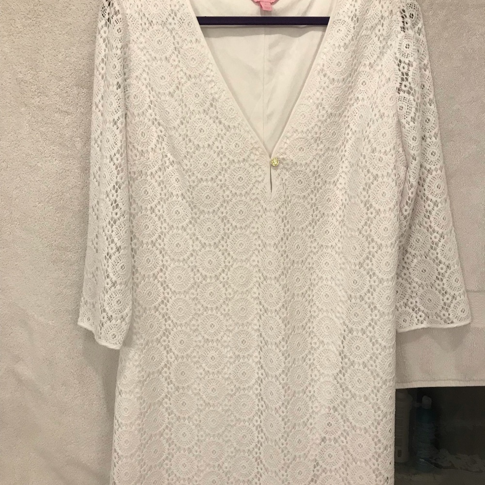 Lilly Pulitzer white dress